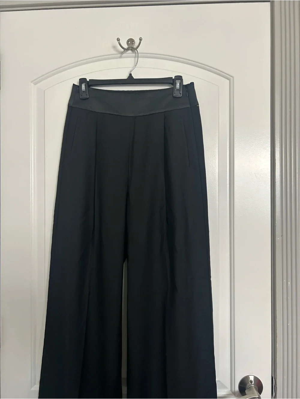 J. Crew Collection wide-leg trouser pant 100% wool size 2 chic preppy academia